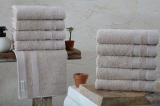 Badhanddoekset Soft Cotton | 4 stuks | 70x140 cm | Beige