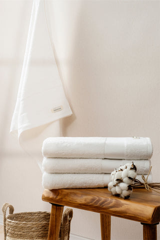 10 Stuks Handdoekset Soft Cotton | 50x100 Cm  | Wit