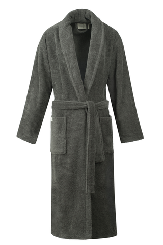 Prestige Unisex Badjas | Antraciet