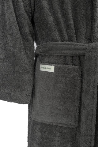 Prestige Unisex Badjas | Antraciet