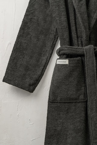 Prestige Unisex Badjas | Antraciet