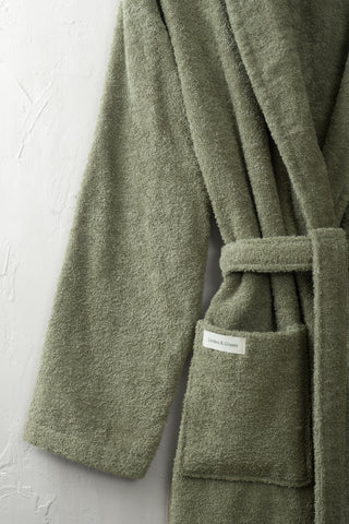 Prestige Unisex Badjas | Smoke Groen