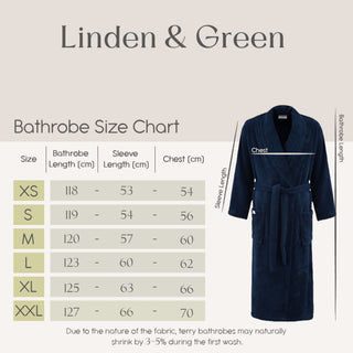 Prestige Unisex Badjas | Navy