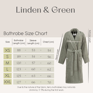 Prestige Unisex Badjas | Smoke Groen