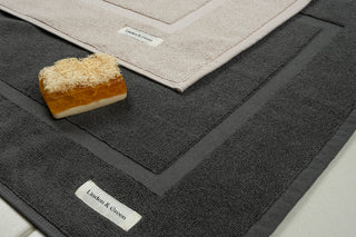 Badkamermat Set | Antraciet | 50 x 80cm | Set van 2