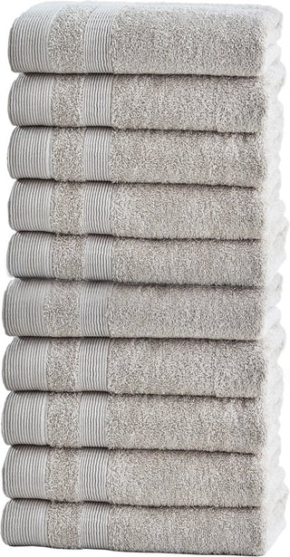 10 Stuks Handdoekset Soft Cotton | 50x100 cm |  Beige
