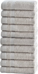 10 Stuks Handdoekset Soft Cotton | 50x100 cm |  Beige
