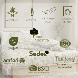 Asrid | Spice | Dekbedovertrekset