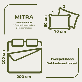 Mitra | Storm  | Dekbedovertrekset