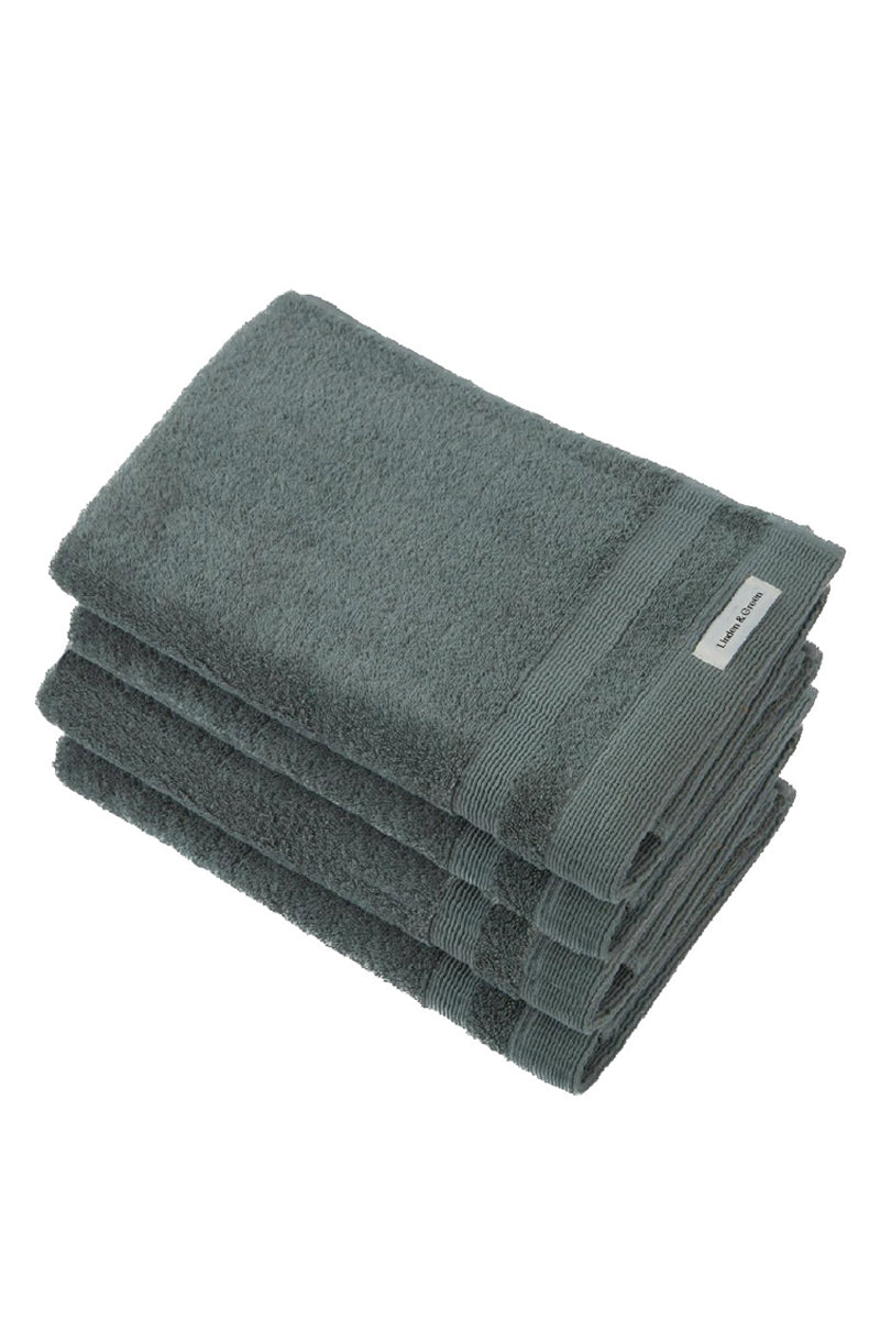 Badhanddoekset Soft Cotton | 4 stuks | 70x140 cm | Army Groen
