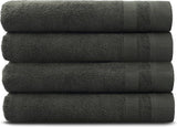 Badhanddoekset Soft Cotton | 4 stuks | 70x140 cm | Antraciet