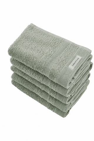 5 stuks Handdoekset Soft Cotton | 50x100 | Wit