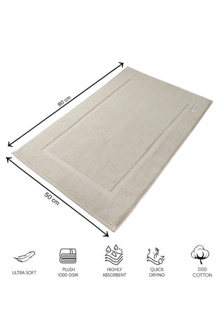 Badkamermat Set | Stone | 50 x 80cm | Set van 2