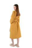 Vogue Wafel Unisex Badjas | Geel