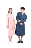 Vogue Wafel Unisex Badjas | Pink