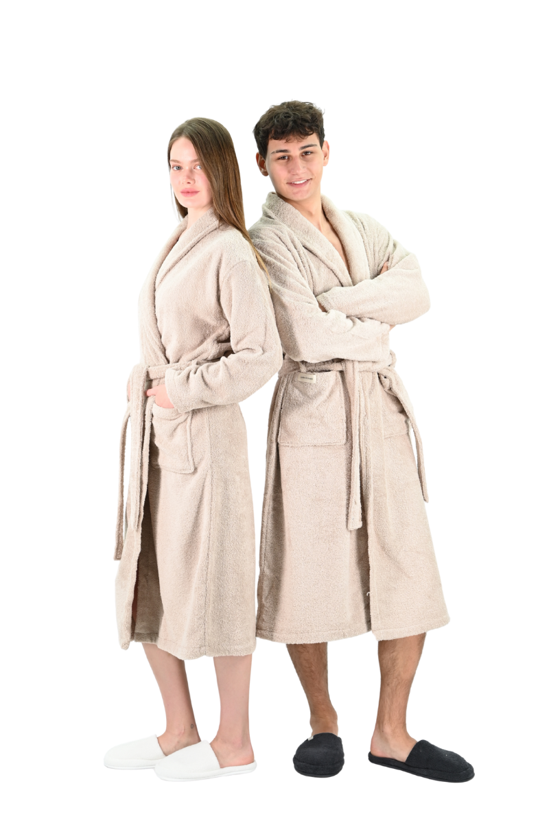 Prestige Unisex Badjas | Stone