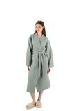 Vogue Wafel Unisex Badjas | Groen