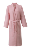 Vogue Wafel Unisex Badjas | Pink