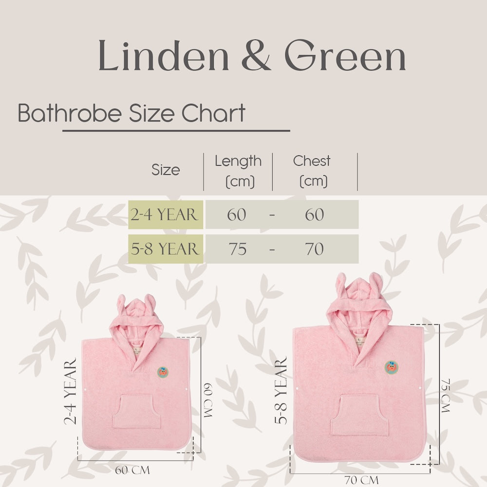 Kinderponcho | Pink