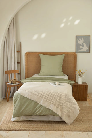 Colorist | Groen | Dekbedovertrekset | Eenpersoons