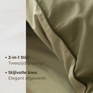 Colorist | Groen | Dekbedovertrekset | Eenpersoons