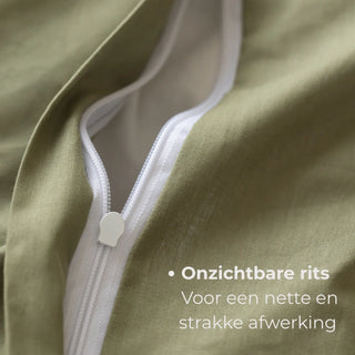 Colorist | Groen | Dekbedovertrekset | Eenpersoons