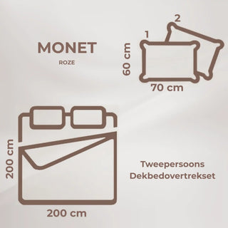 Colorist | Pink | Dekbedovertrekset | Tweepersoons