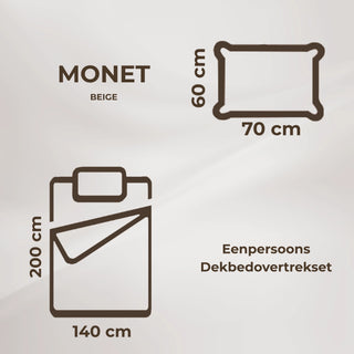 Colorist | Stone | Dekbedovertrekset | Eenpersoons