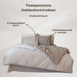 Colorist | Stone | Dekbedovertrekset | Tweepersoons
