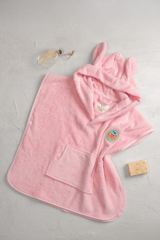 Kinderponcho | Pink