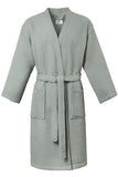 Vogue Wafel Unisex Badjas | Groen