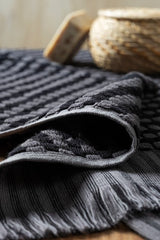 Badhanddoekset Soft Cotton | 4 stuks | 70x140 cm | Zwart