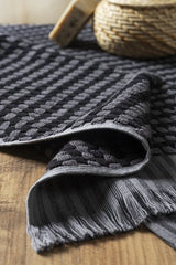 Badhanddoekset Soft Cotton | 4 stuks | 70x140 cm | Zwart