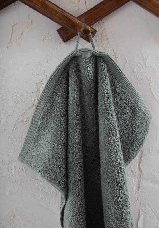 5 stuks Handdoekset Soft Cotton | 50x100 cm | Army Groen