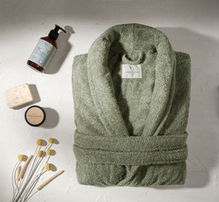 Prestige Unisex Badjas | Smoke Groen