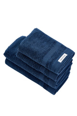 Badhanddoeken Set | 2 Handdoeken 50x100 cm & 2 Badhanddoeken | 70x140 cm | Faded Denim