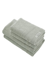 Badhanddoeken Set | 2 Handdoeken 50x100 cm & 2 Badhanddoeken | 70x140 cm | Pale Olive