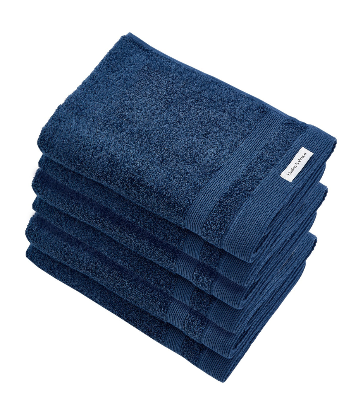 Badhanddoekset Soft Cotton | 6 stuks | 70x140 cm | Faded Denim