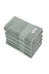 5 Stuks Handdoekset Soft Cotton | 50x100 Cm | Vintage Groen