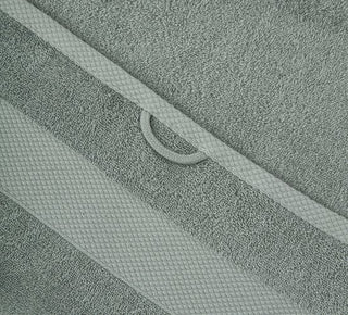Badhanddoeken Set | 4 Handdoeken 50x100 cm & 4 Badhanddoeken | 70x140 cm | Vintage Groen